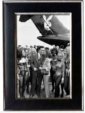 Playboy Bunny Club Vintage playboy hugh hefner  60s Framed Photo Print Retro Art